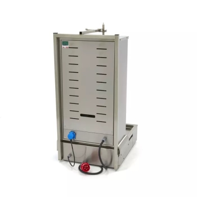 Machine à Kebab grill – 4 brûleurs – 70 kg de viande – électrique